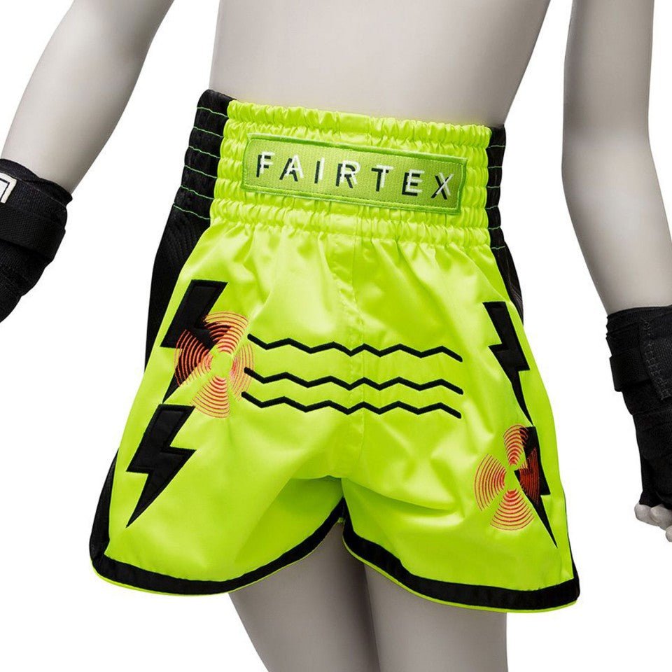 BSK2105 Fairtex Kids Muay Thai Shorts Sonar - FightstorePro