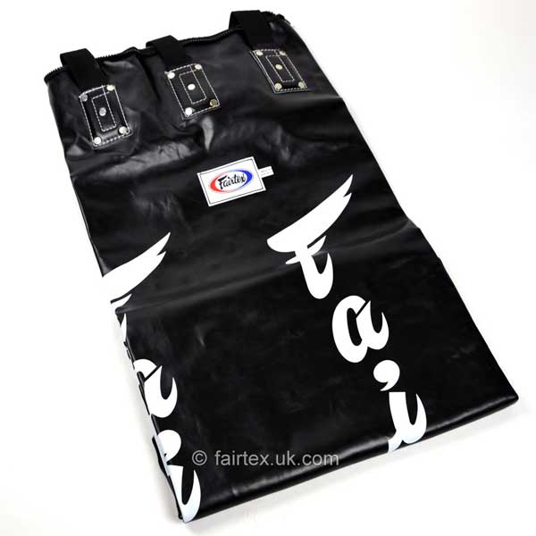 Fairtex 6ft Banana Kick Bag Black - Unfilled - FightstorePro