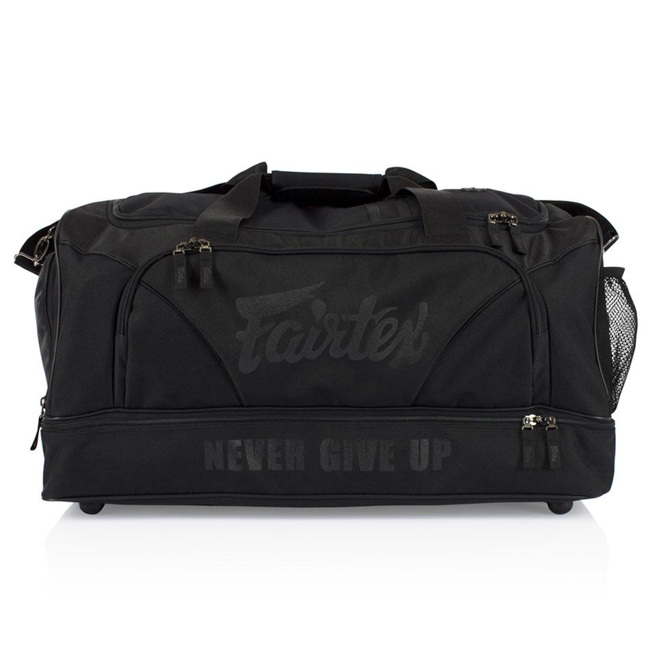 Fairtex BAG2 Black Heavy Duty Gym Bag - FightstorePro