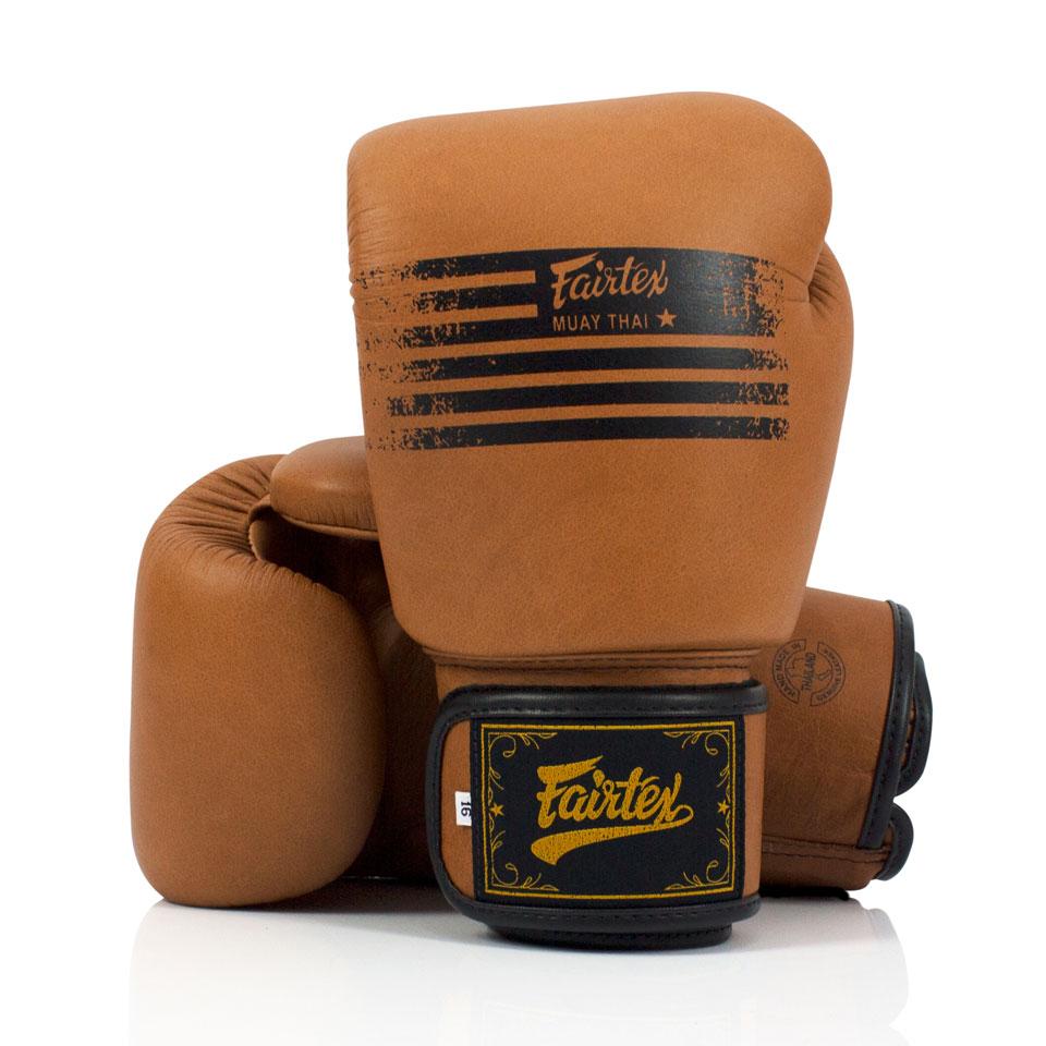 Fairtex BGV21 Legacy Boxing Gloves - Brown - FightstorePro