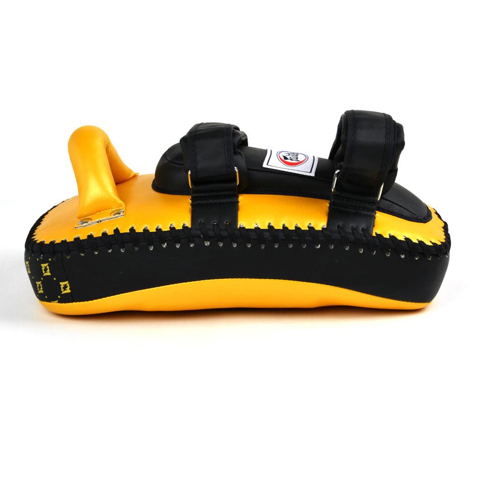 Fairtex Light Weight Thai Kick Pads - Gold - FightstorePro