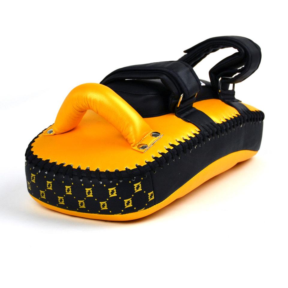 Fairtex Light Weight Thai Kick Pads - Gold - FightstorePro