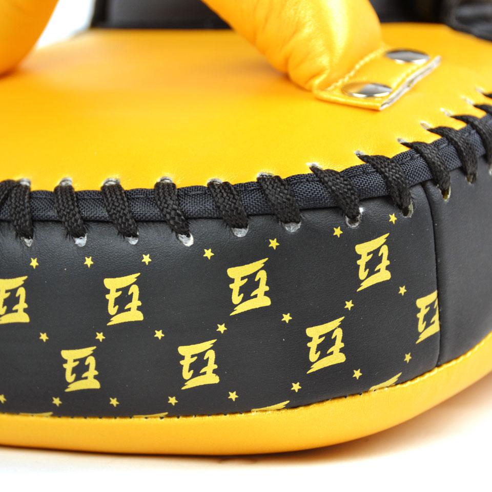 Fairtex Light Weight Thai Kick Pads - Gold - FightstorePro