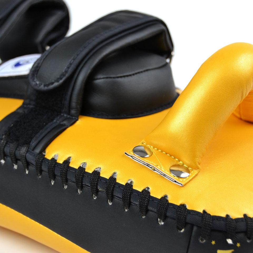 Fairtex Light Weight Thai Kick Pads - Gold - FightstorePro