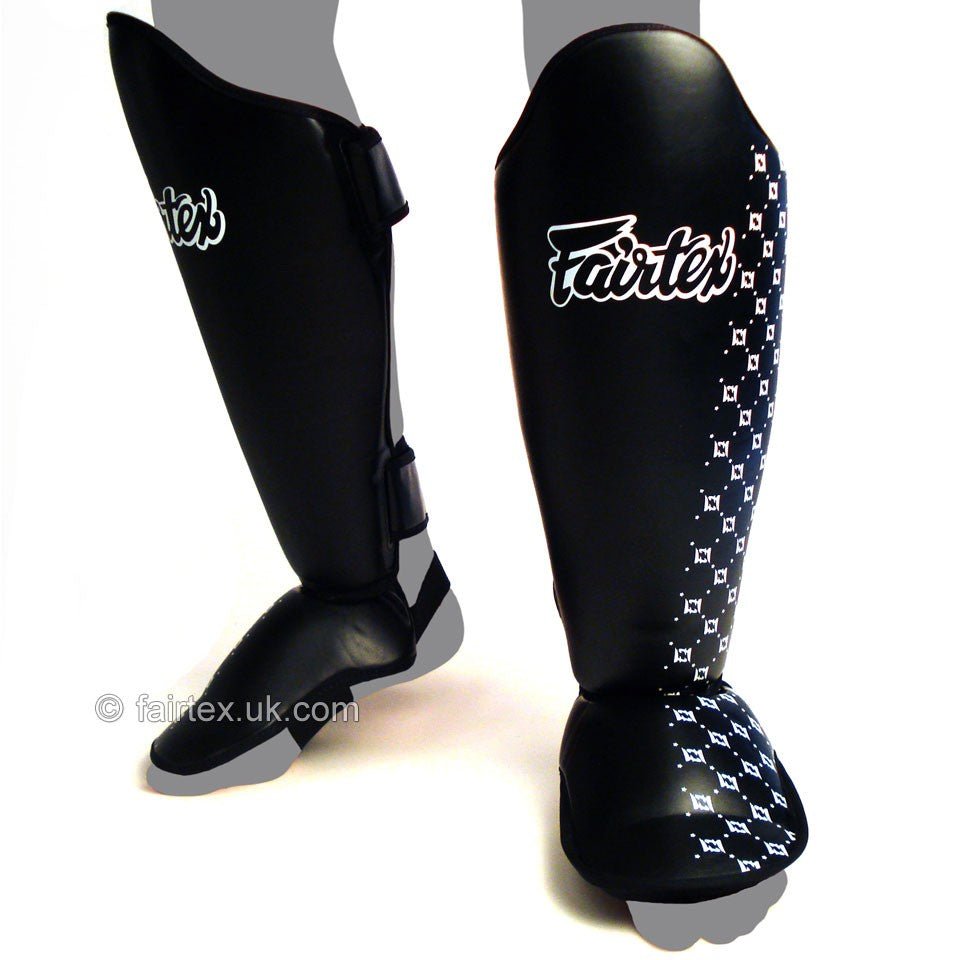 Fairtex Shin Guards - Competition Black - FightstorePro