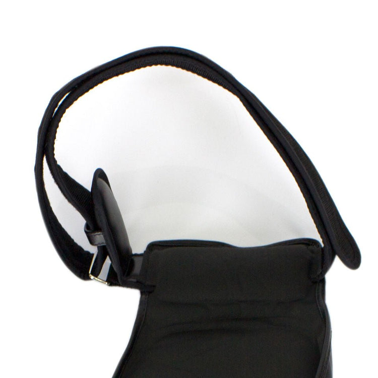Fairtex TP4 Lightweight Thigh Pads - Black/Yellow - FightstorePro