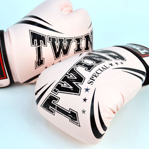 FBGVDM3-TW6 Twins Non-Leather Boxing Gloves Pink - FightstorePro