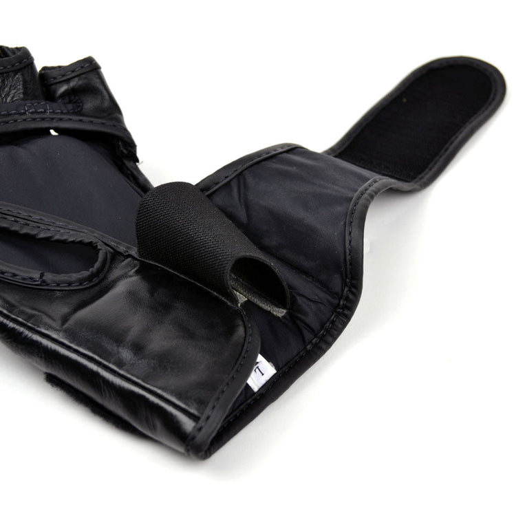 FGV12 Fairtex Black Ultimate MMA Gloves - FightstorePro
