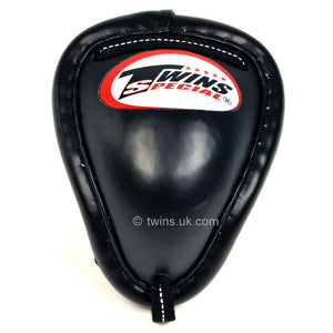 GPS1 Twins Black Thai Metal Groin Guard - FightstorePro