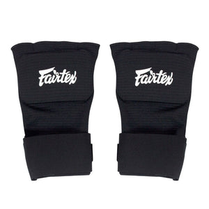 HW3 Fairtex Black Quick Wraps - FightstorePro