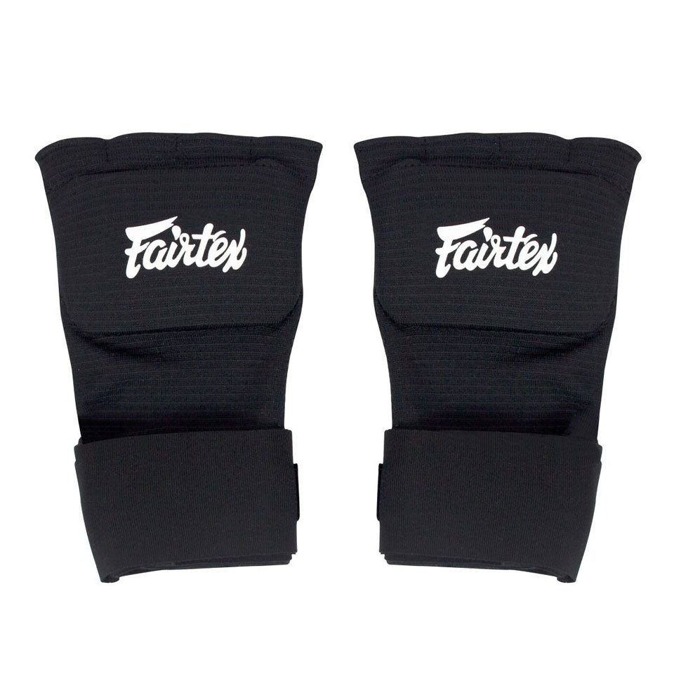 HW3 Fairtex Black Quick Wraps - FightstorePro