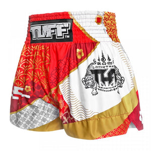 MS653 TUFF Muay Thai Shorts Goddess of the Sun - FightstorePro