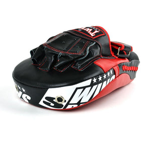 PML21 Twins Red-Black Long Focus Mitts - FightstorePro