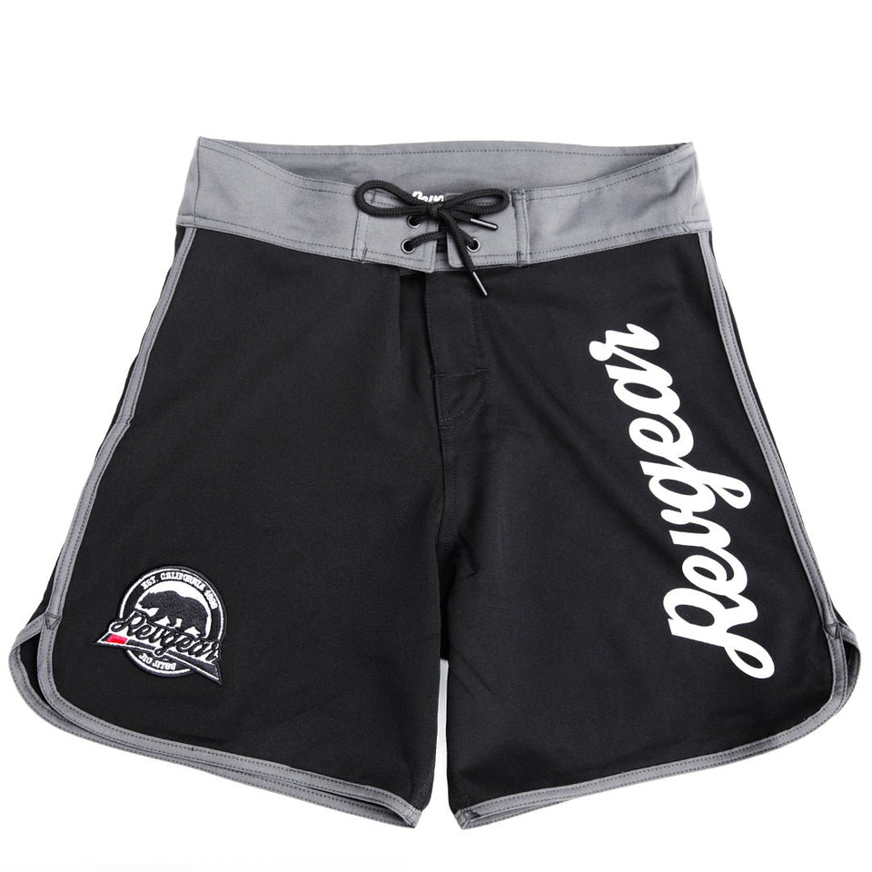 Revgear BJJ Board Shorts - Black - FightstorePro