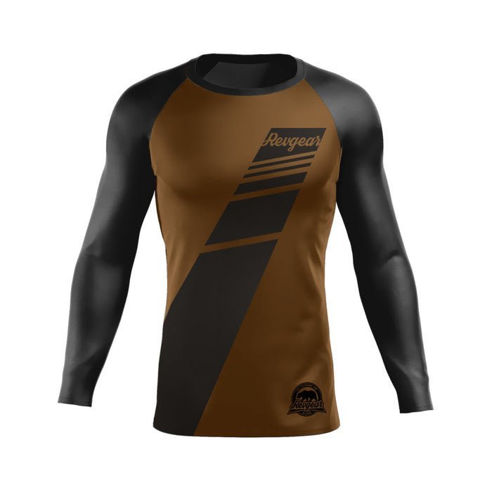 Revgear Brazilian Jiu Jitsu No Gi Ranked Rash Guard - IBJJF Compliant - FightstorePro