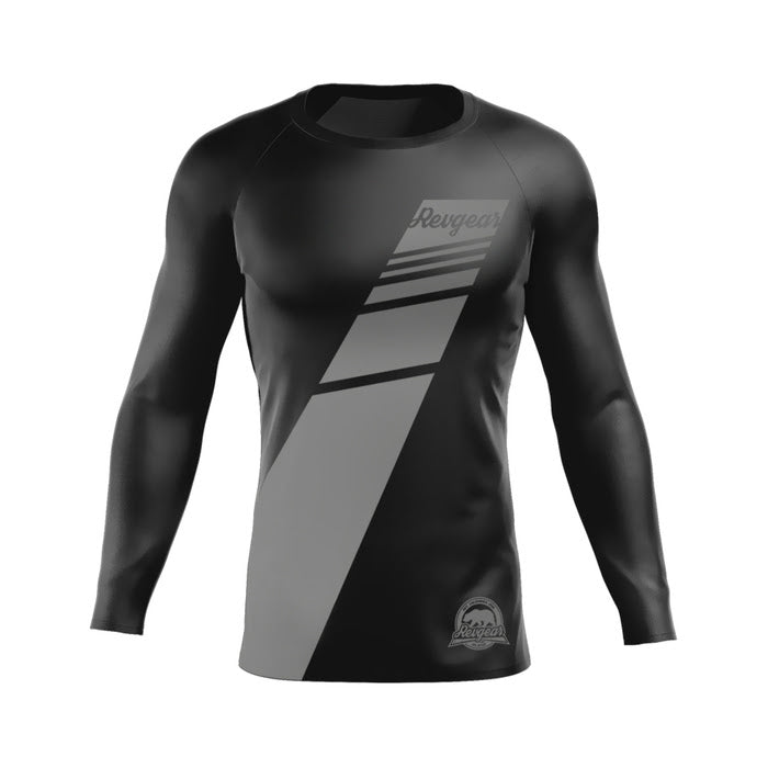 Revgear Brazilian Jiu Jitsu No Gi Ranked Rash Guard - IBJJF Compliant - FightstorePro