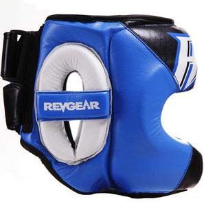 Revgear Guvnor Face Saver Head guard - Blue - FightstorePro