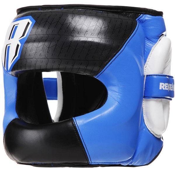 Revgear Guvnor Face Saver Head guard - Blue - FightstorePro