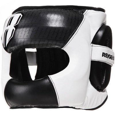 Revgear Guvnor Face Saver Head guard - White - FightstorePro