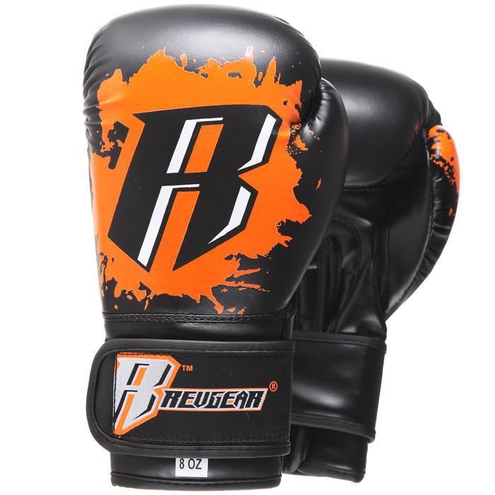 Revgear Kids Deluxe Boxing Gloves - Orange - FightstorePro