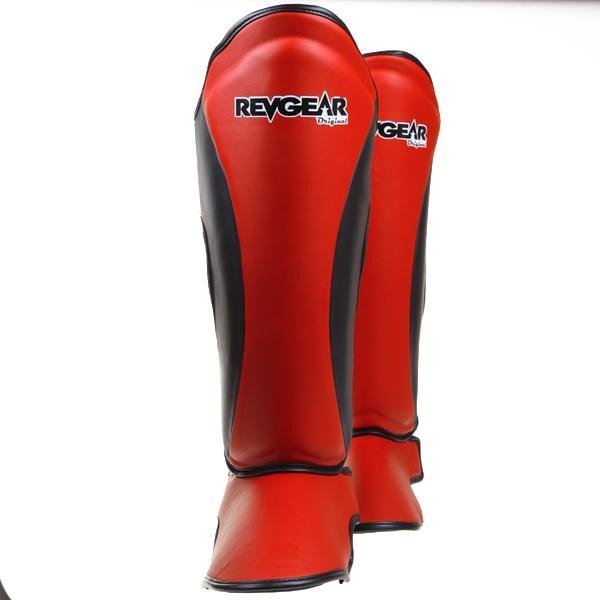 Revgear Original Thai Shin guards - Red - FightstorePro