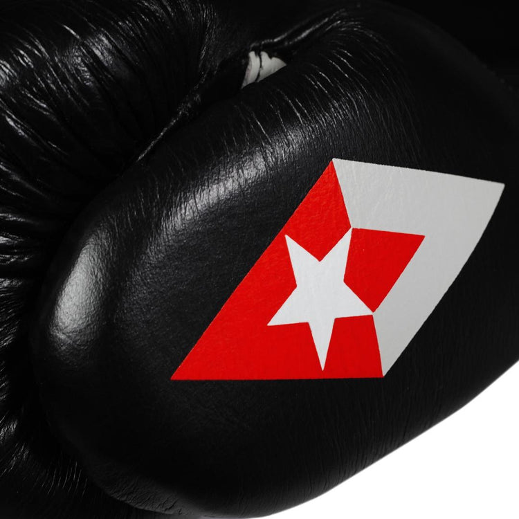 Revgear Professional Competition Boxing Gloves - Black/Grey - FightstorePro
