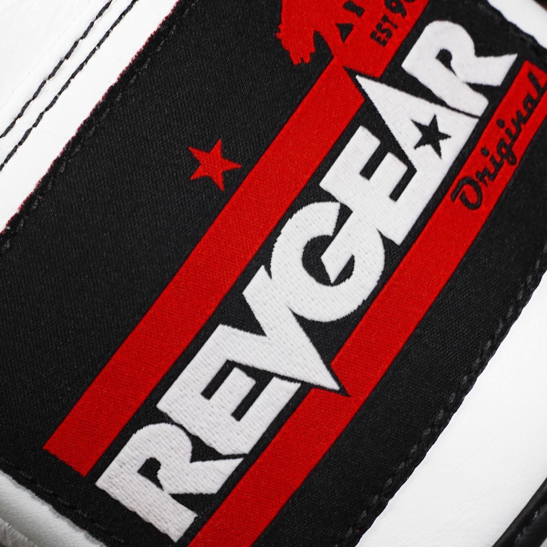 Revgear Professional Competition Boxing Gloves - White/Black - FightstorePro