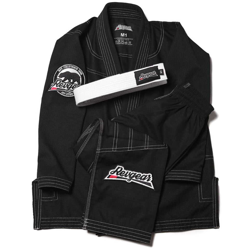 Revgear Zuma Kids' Black BJJ Gi - FightstorePro