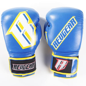 S3 Sparring Boxing Glove - Blue Yellow - Fightstore Pro