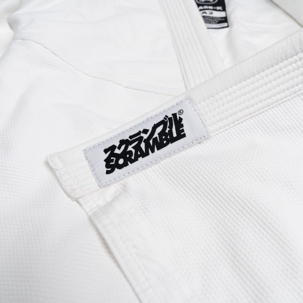Scramble Base-K Female Gi White - FightstorePro