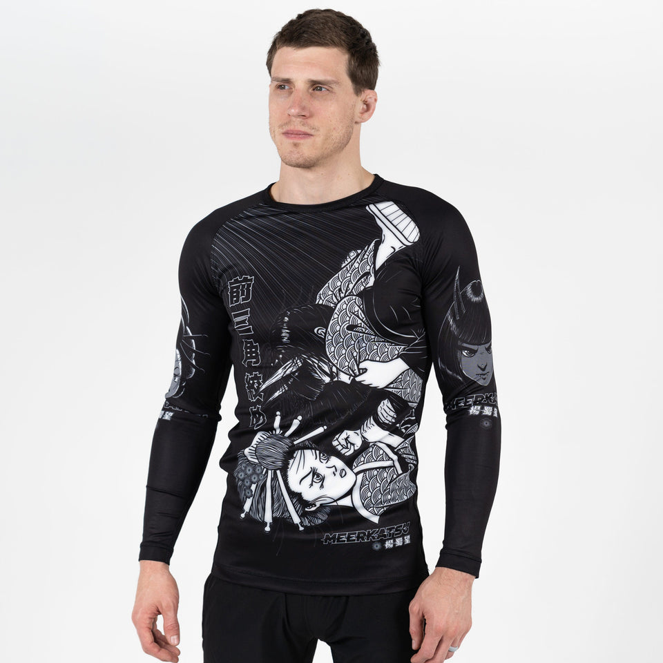 Scramble Meerkatsu Heavenly Triangle Rashguard - FightstorePro