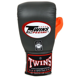 TBGLA1F Twins Air Flow Bag Gloves Grey-Orange - FightstorePro