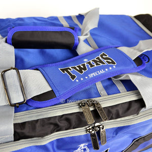 Twins BAG2 Gym Bag - Blue - FightstorePro