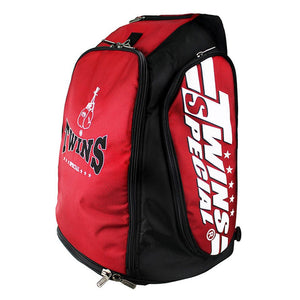 Twins BAG5 Red-Black Convertible Rucksack - FightstorePro