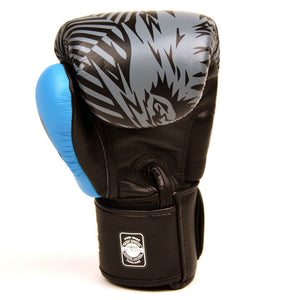 Twins Special Boxing Gloves - Sky Blue Wolf - FightstorePro