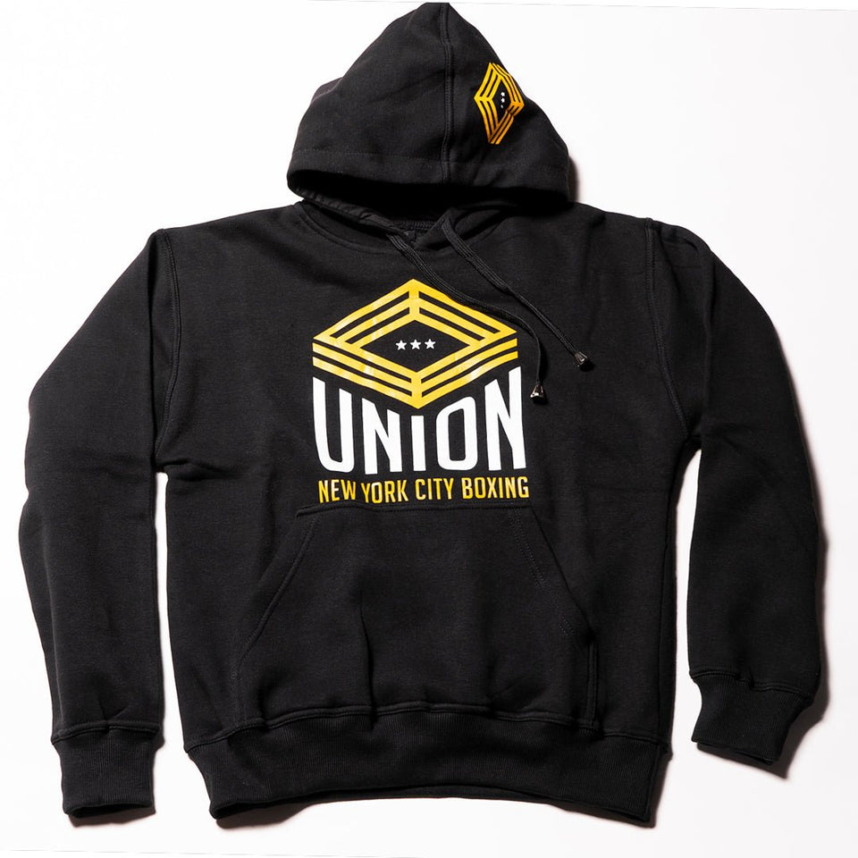 Union Boxing Hoodie - Black - FightstorePro