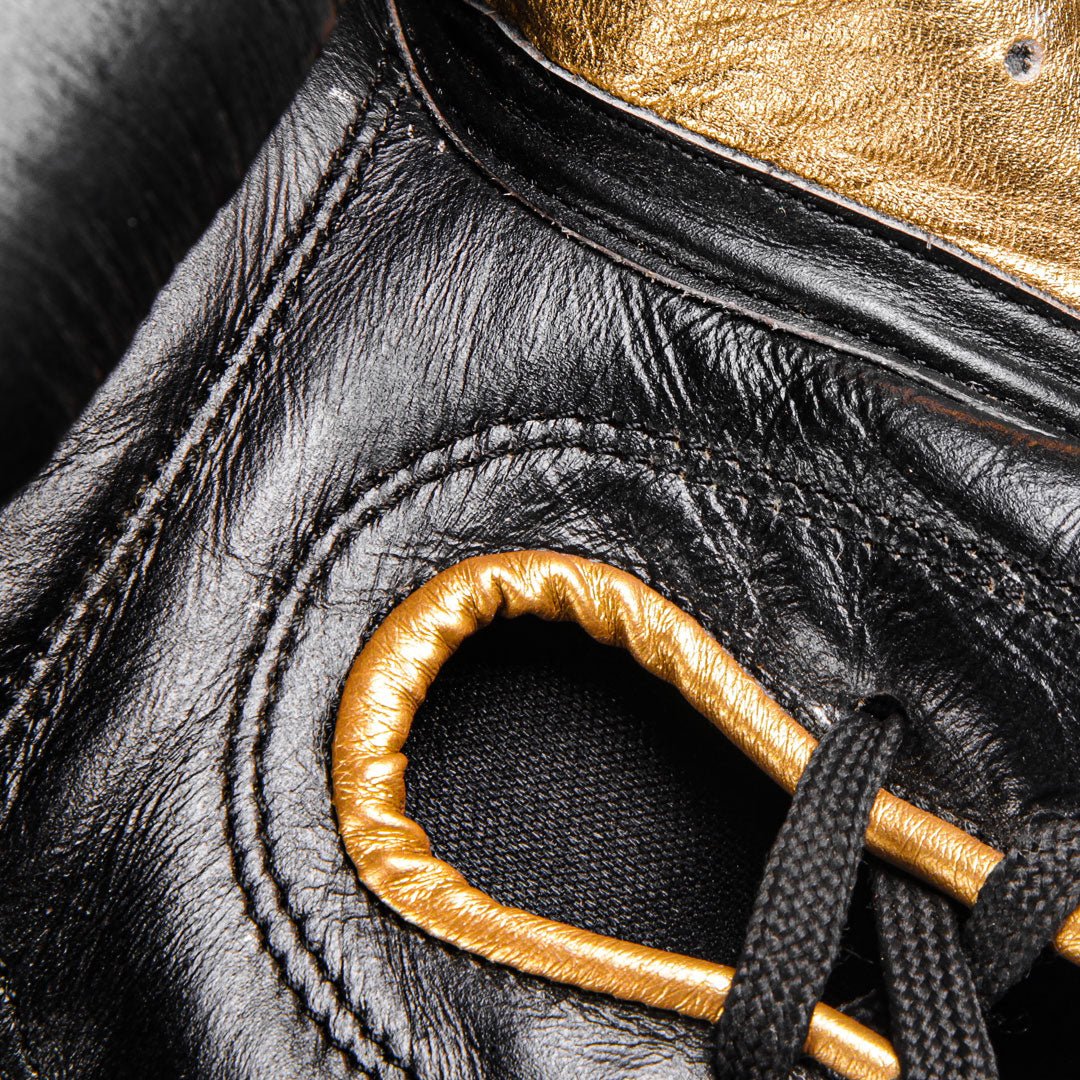 Union Boxing Pro Lace Glove - Black/Gold - FightstorePro