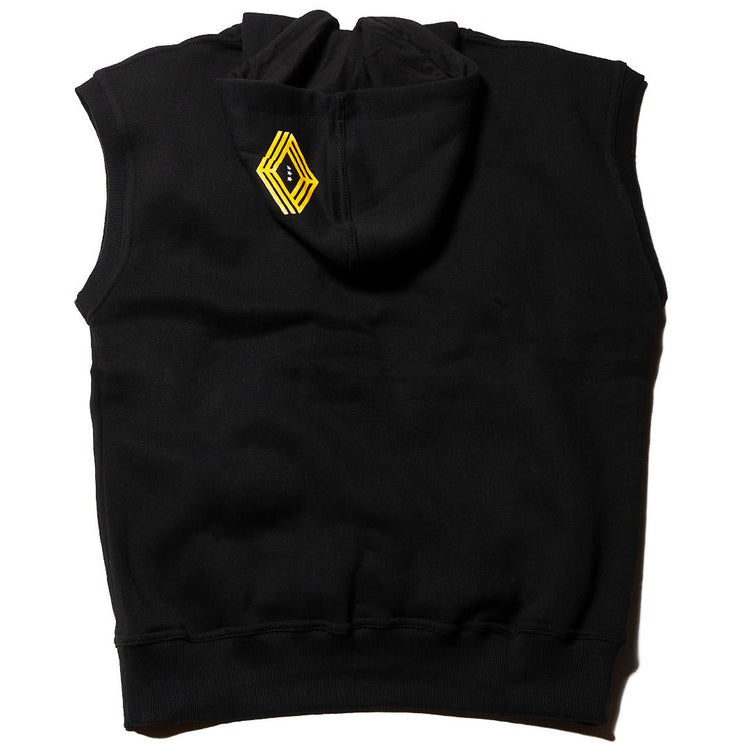 Union Boxing Sleeveless Hoodie - Black - FightstorePro