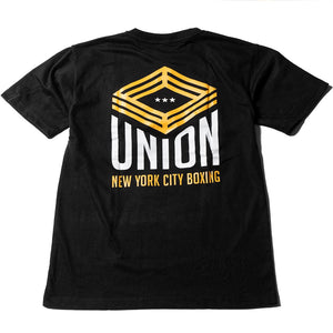 Union Boxing T-Shirt - Black - FightstorePro