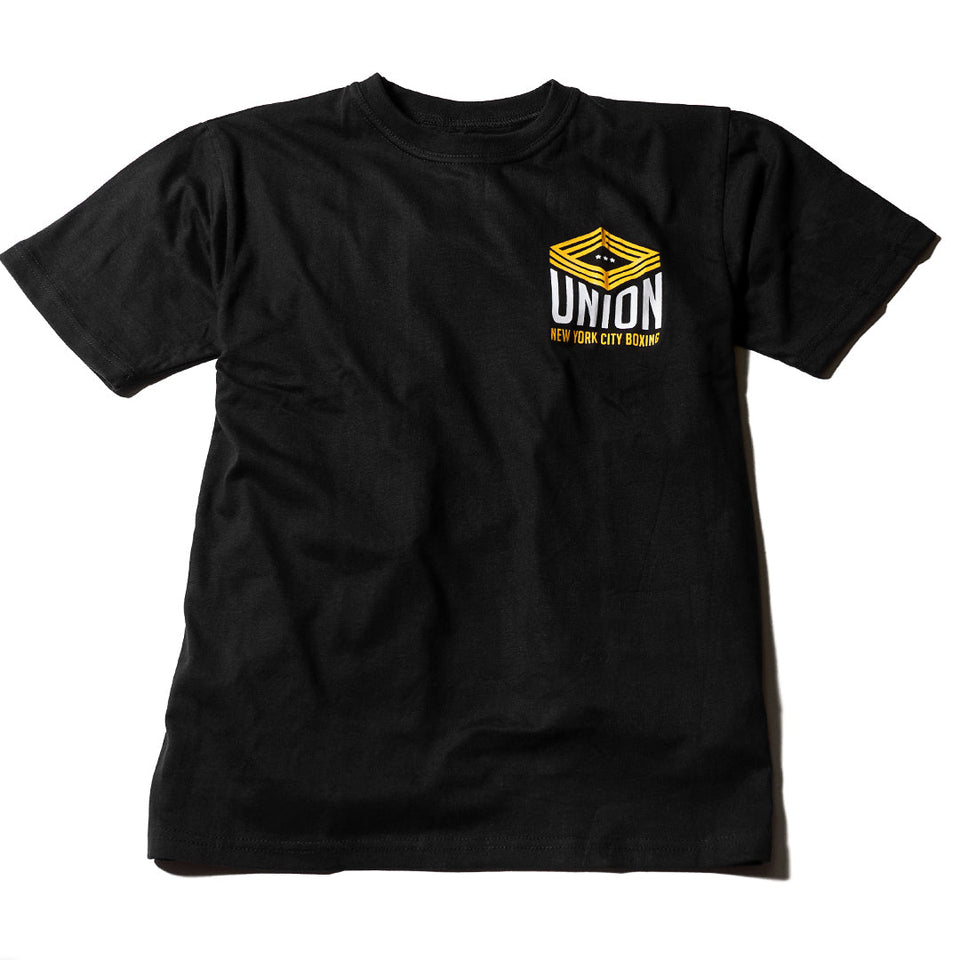 Union Boxing T-Shirt - Black - FightstorePro