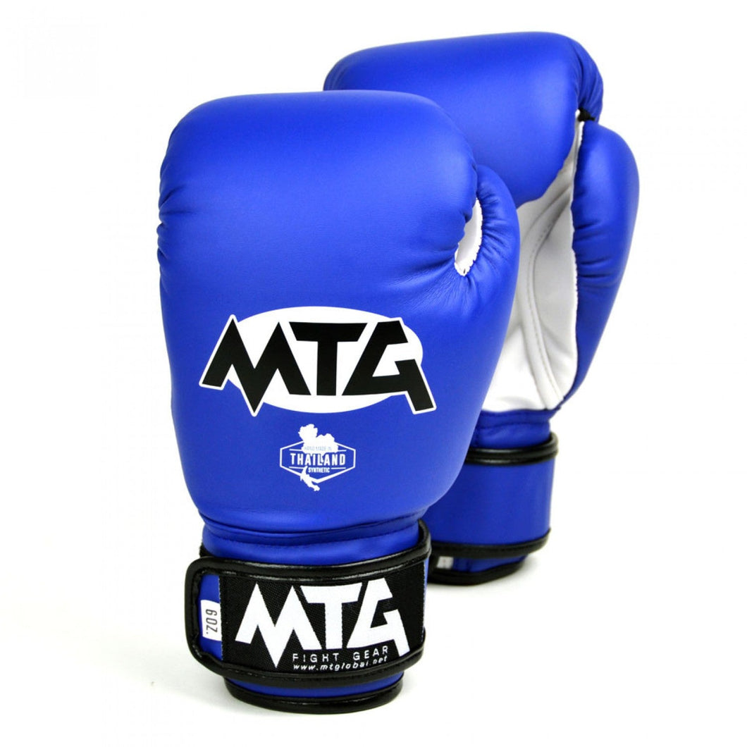 VGS1 MTG Blue Synthetic Boxing Gloves - FightstorePro