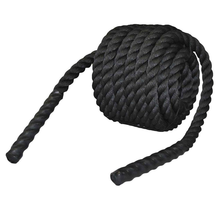 Zek Strength Commercial Fitness Black Battle Rope - FightstorePro